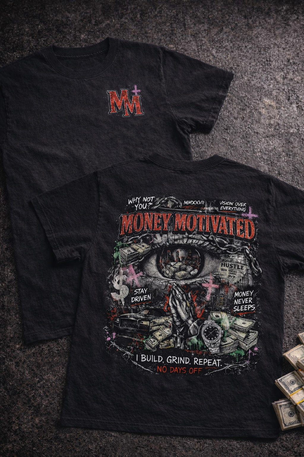Money Motivated Tee - Drop 001 (PRE-ORDER)